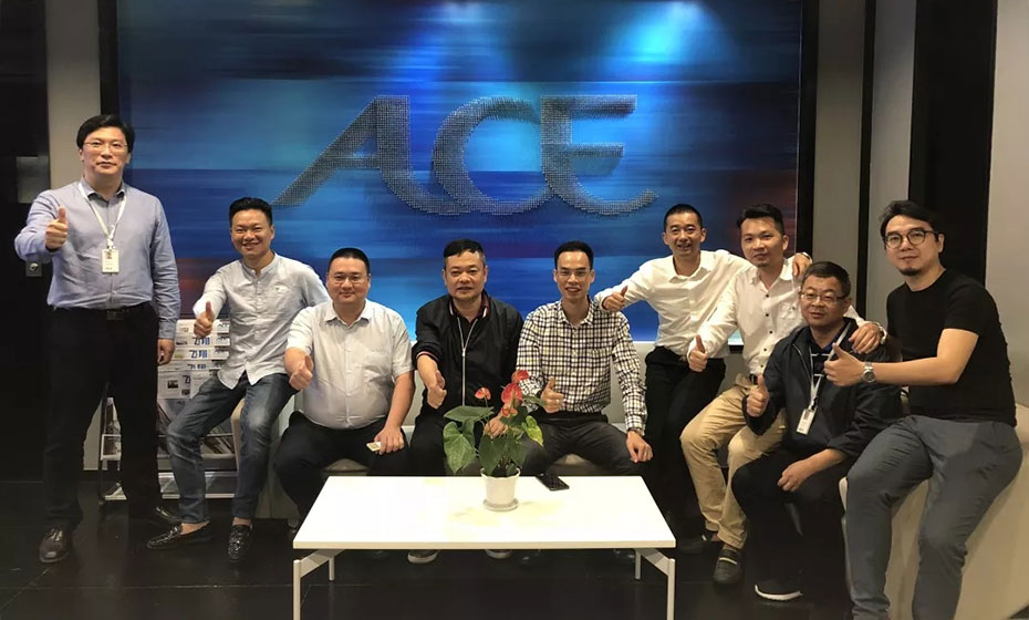 廣東省標識行業協會考察團-蒞臨ACE集團參觀交流